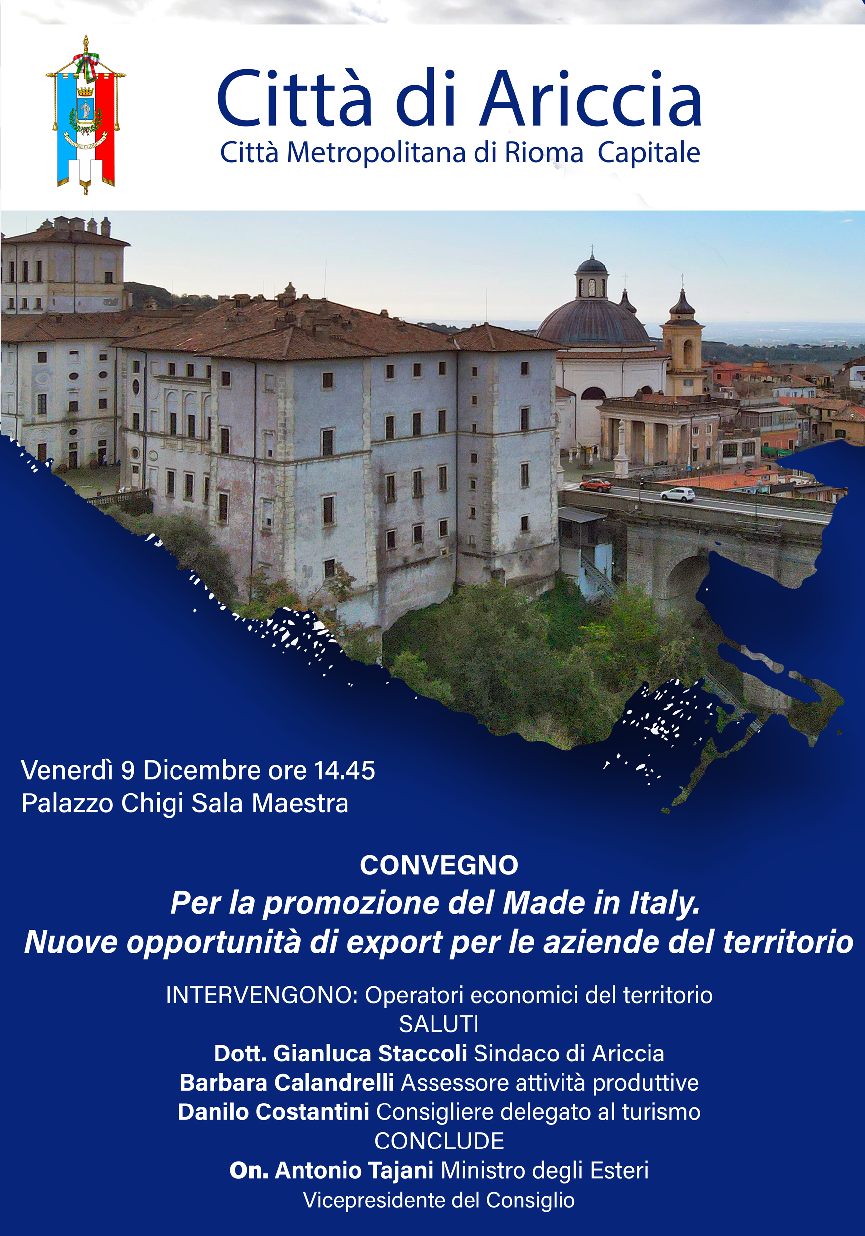 CONVEGNO Per la promozione del Made in Italy.