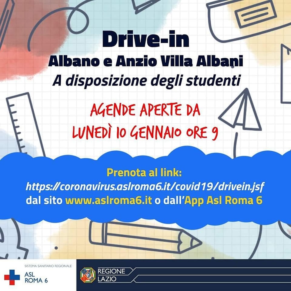 Riapertura scuole, tamponi gratuiti personale scolastico e studenti