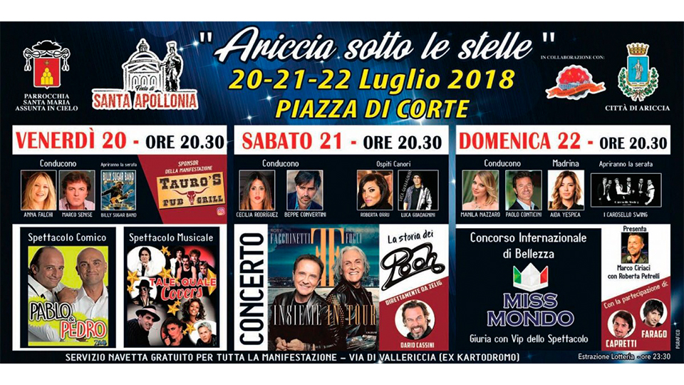 Festa Patronale di Santa Apollonia 2018
