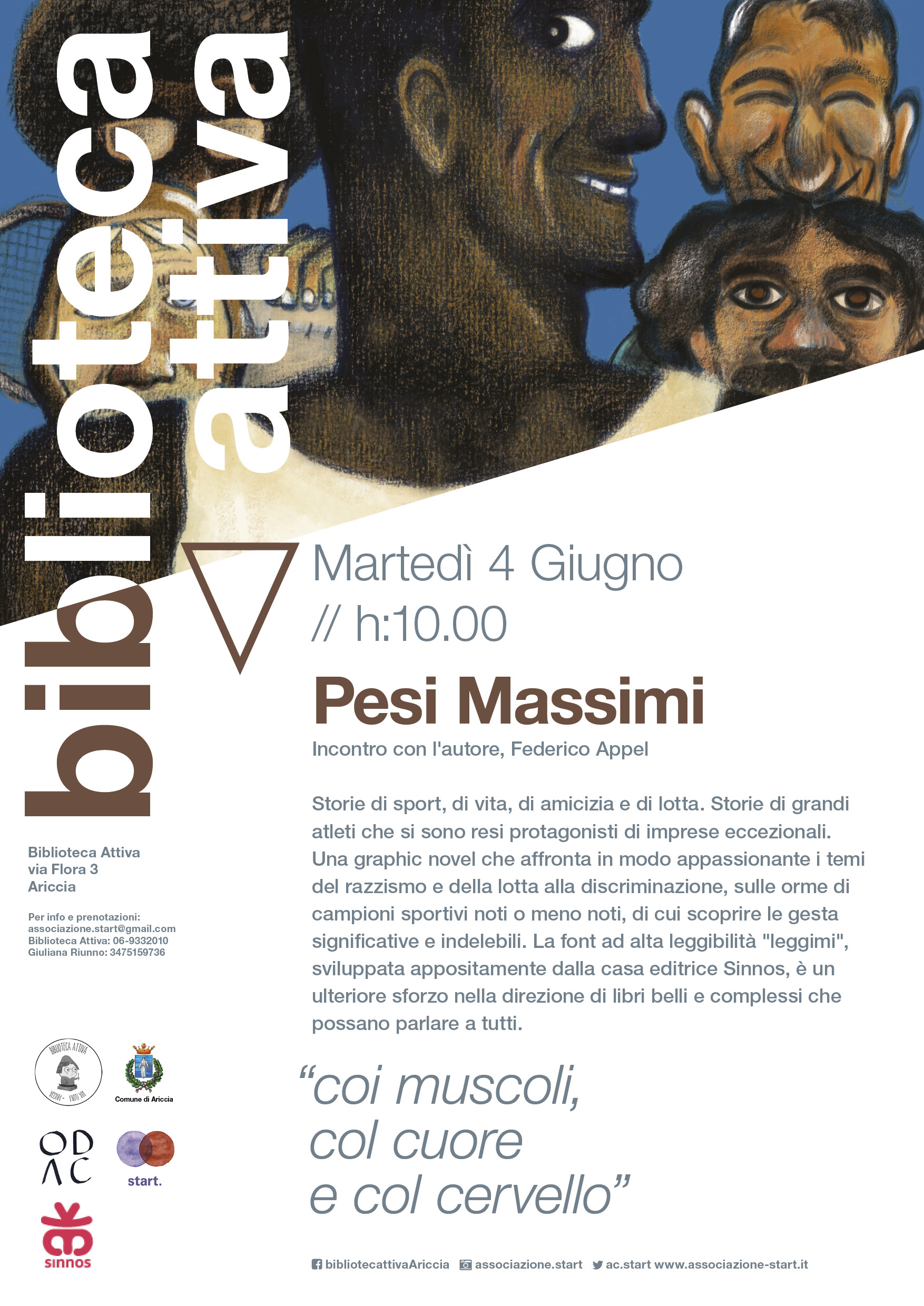 PESI MASSIMI. Presentazione con l'autore Federico Appel