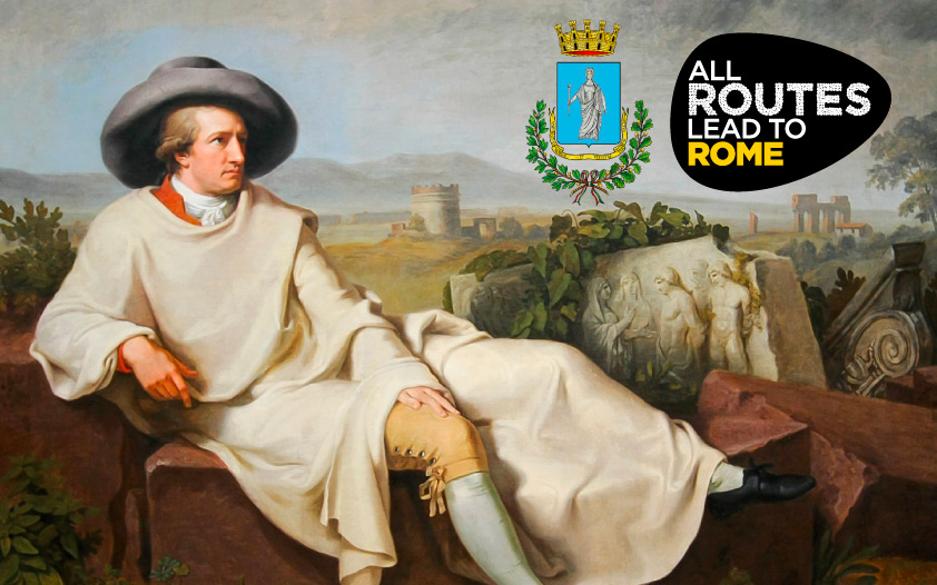 I Castelli Romani Protagonisti della costituzione dell’ASSOCIAZIONE EUROPEA DEI VIAGGI DI GOETHE – GRAND TOUR venerdì 8 novembre ore 18:00 ad Ariccia nella Sala Maestra di Palazzo Chigi