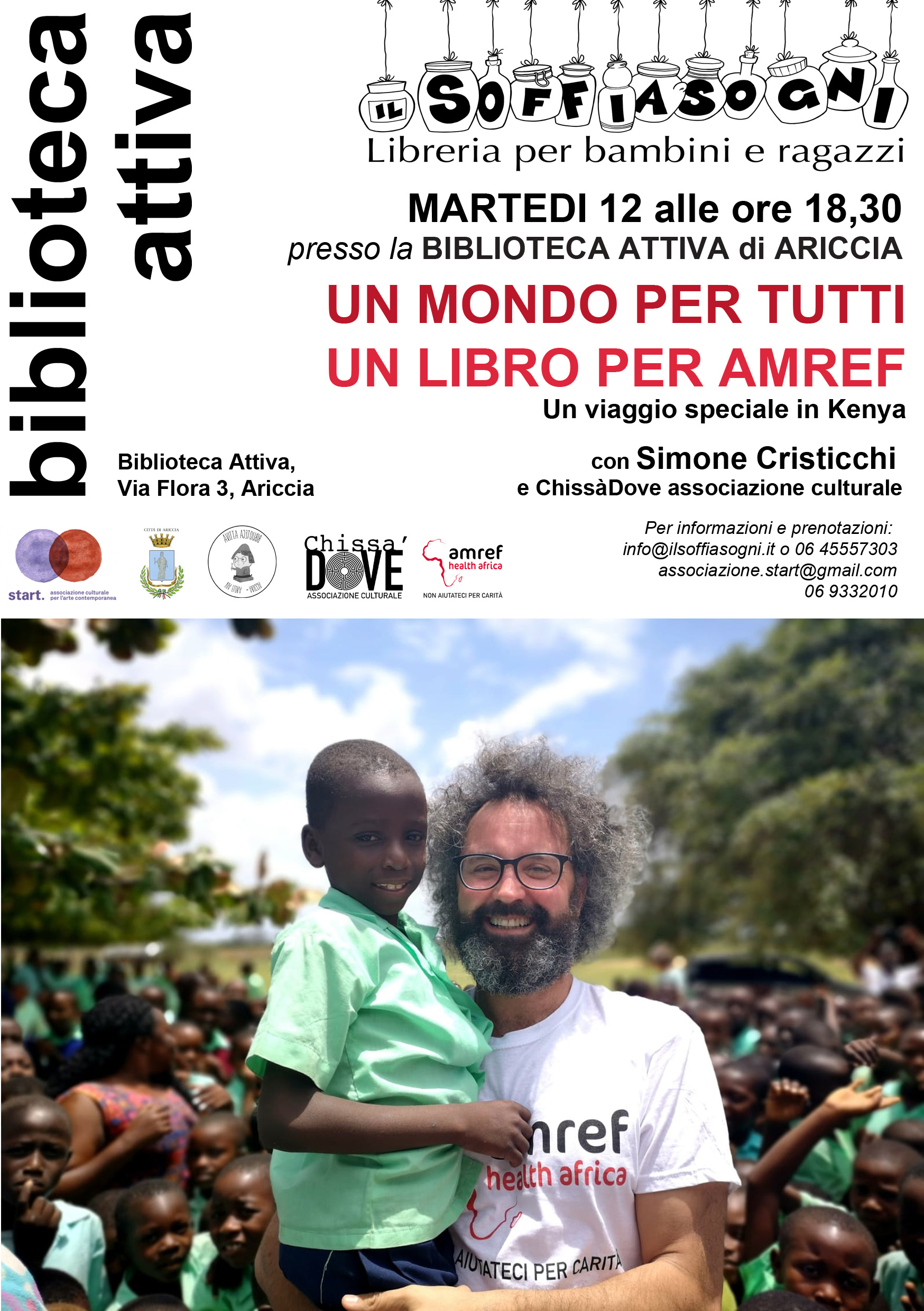 "Un mondo per tutti" con Simone Cristicchi