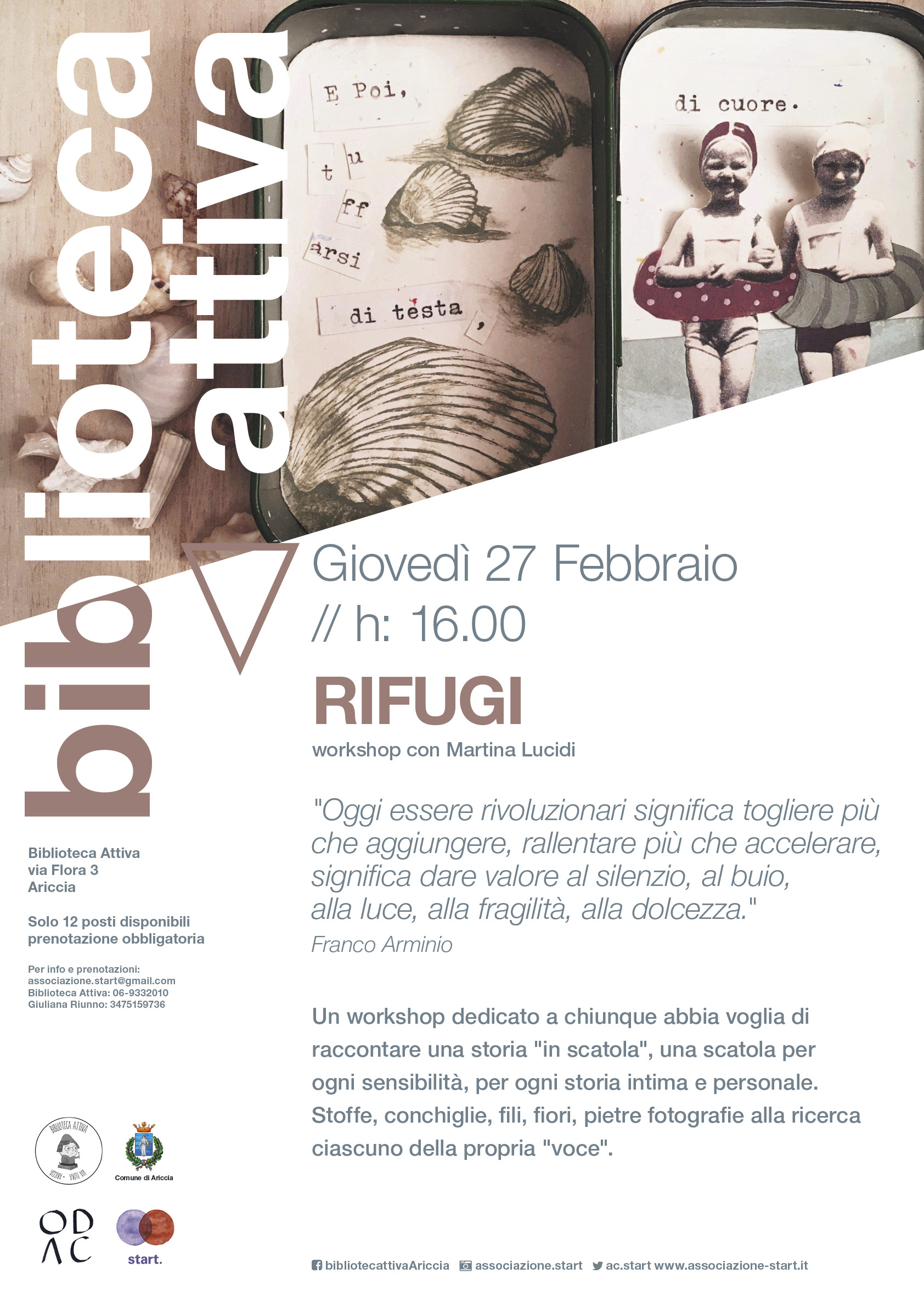 Rifugi - Workshop con Martina Lucidi