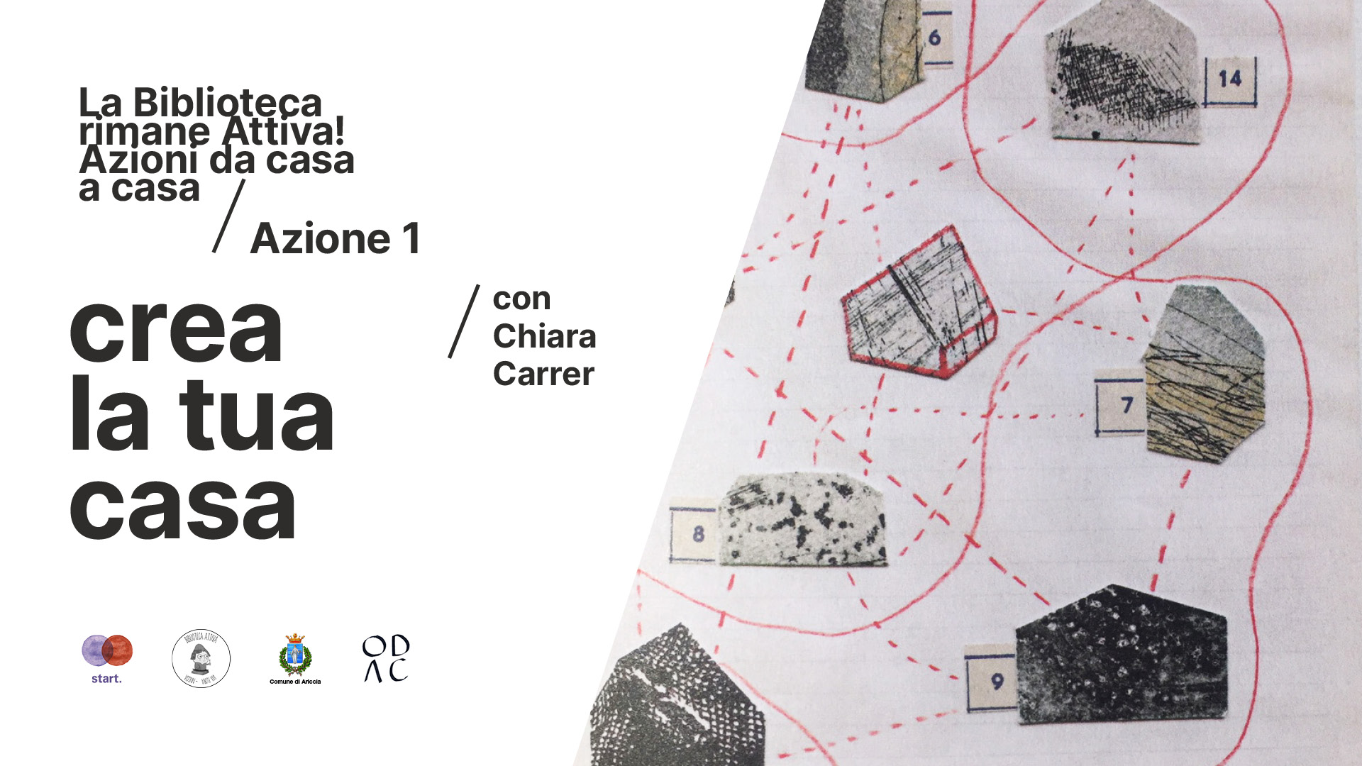 La Biblioteca rimane Attiva! Azioni da casa a casa
