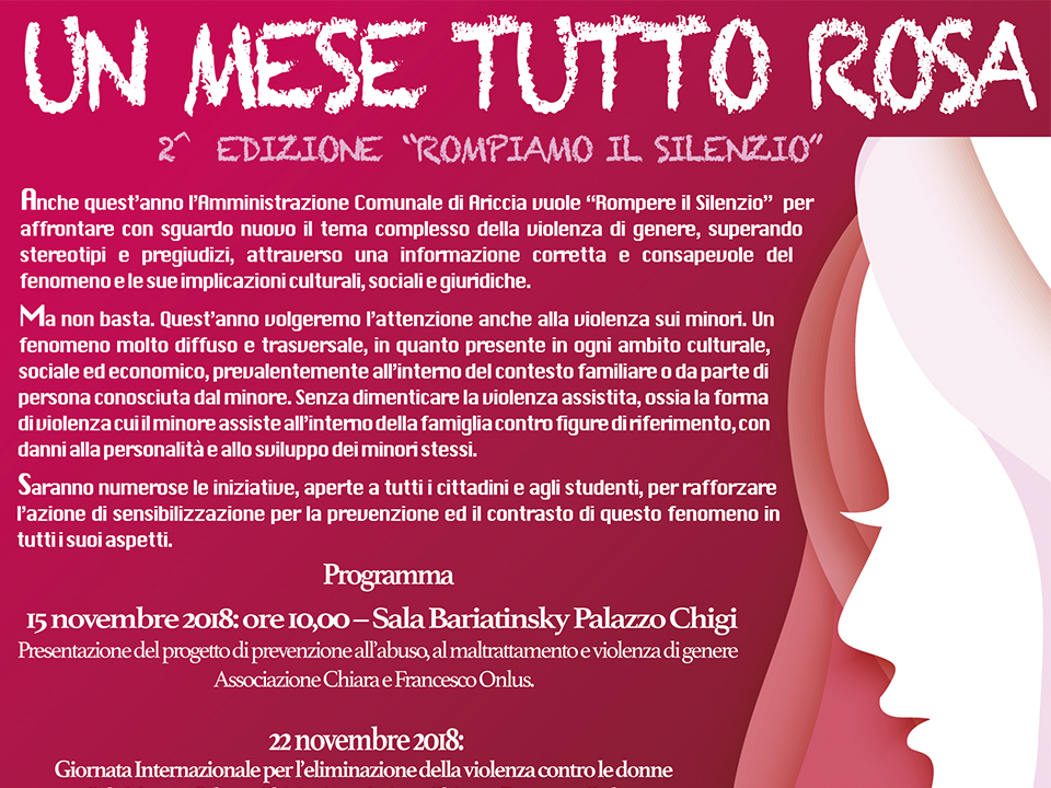 Un Mese Tutto Rosa