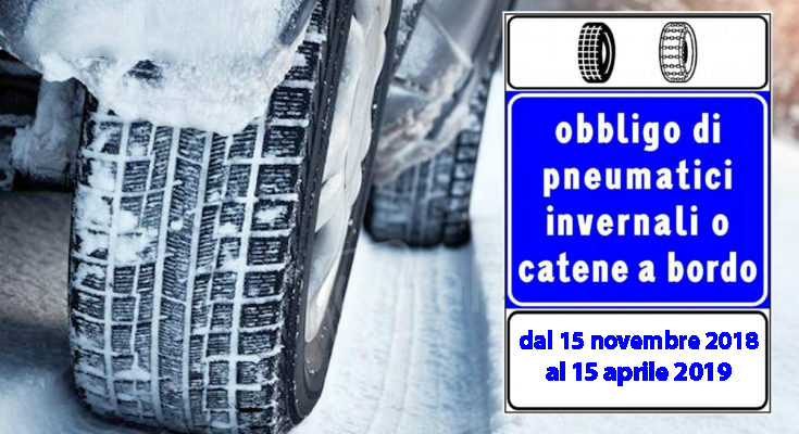 Ordinanza recante disposizioni in caso di neve o basse temperatura nel periodo dal 15 novembre 2018 al 15 aprile 2019 